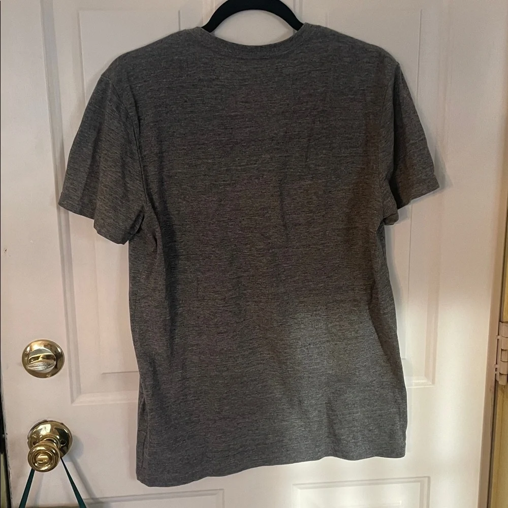 American Eagle Outfitters Charcoal V-Neck Tee - Picture 3 of 3